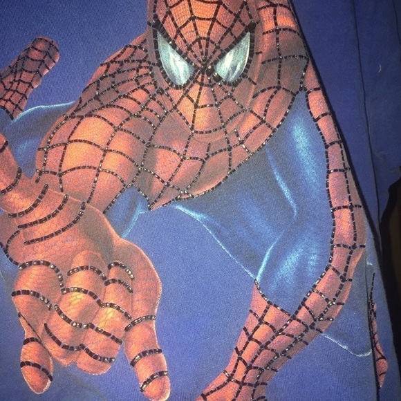 CHRISTMAS KIDS 3D TEENAGE TURTLES & SPIDER MAN SHIRT BOTH SIZE XL - Picture 12 of 15